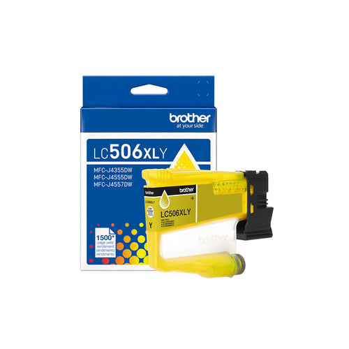Brother LC506XLYS Original Yellow High Yield Ink Cartridge
