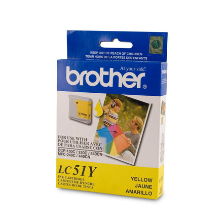 Brother LC51YS Original Yellow Ink Cartridge