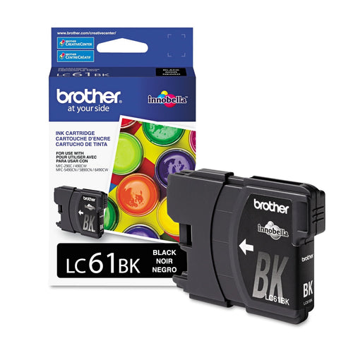 Brother LC61BKS Original Black Ink Cartridge
