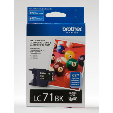 Brother LC71BKS Original Black Ink Cartridge