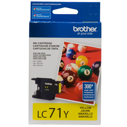 Brother LC71YS Original Yellow Ink Cartridge