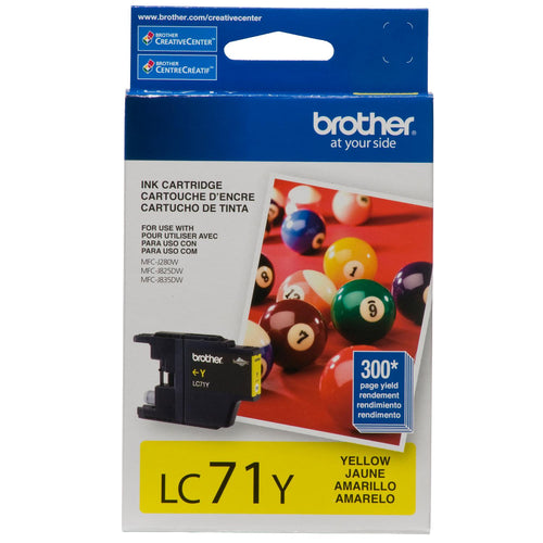 Brother LC71YS Original Yellow Ink Cartridge