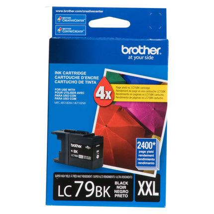 Brother LC79BK original black super high yield ink cartridge