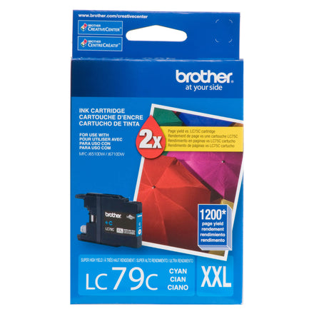 Brother LC79CS Original Cyan Super High Yield Ink Cartridge