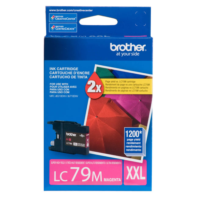 Brother LC79M original magenta super high yield ink cartridge