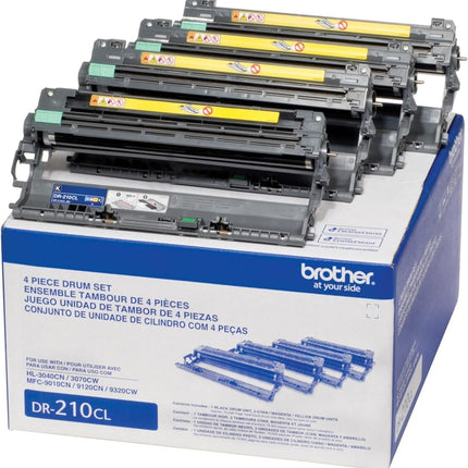 Brother DR210CL Original Imaging Drum Unit, Set of 4