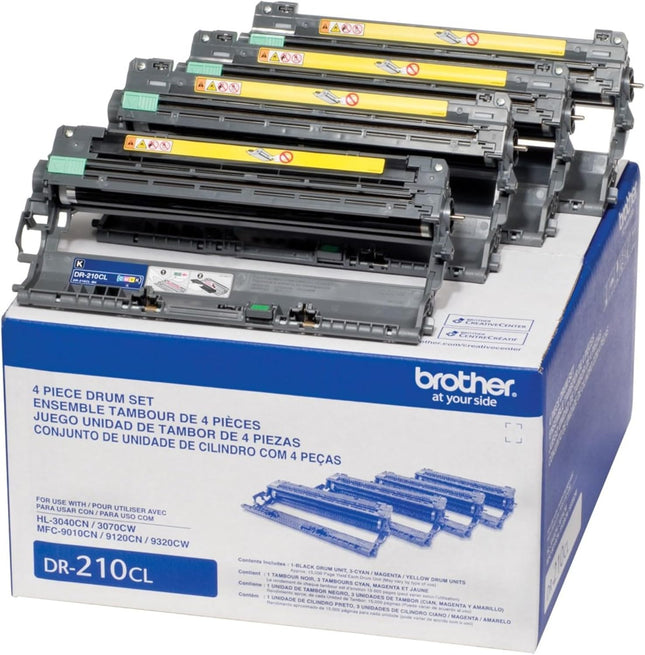 Brother DR210CL Original Imaging Drum Unit, Set of 4