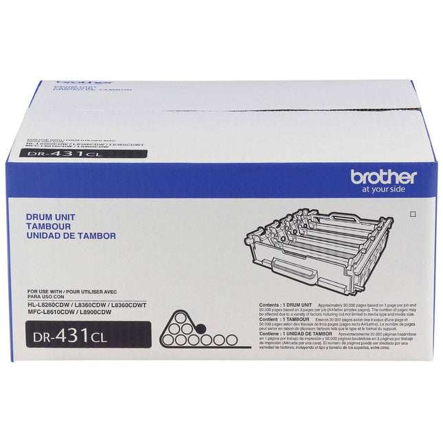 Brother DR431CL Original Imaging Drum Unit, Set of 4