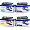 Brother TN210 Original Toner Cartridge Combo, BK/C/Y/M