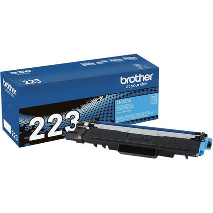 Brother TN223C Original Cyan Toner Cartridge, Standard Yield