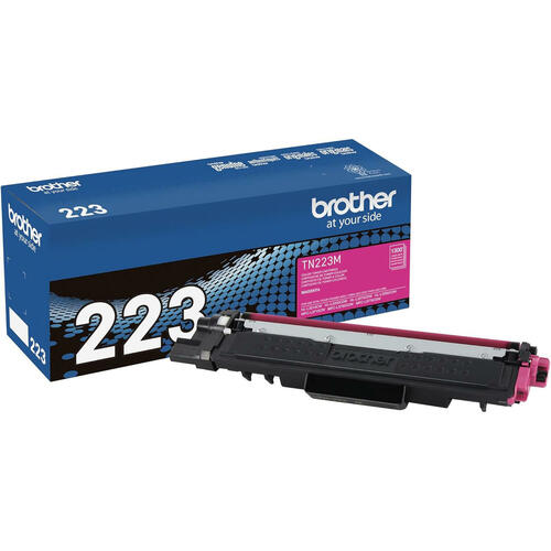 Brother TN223M Original Magenta Toner Cartridge, Standard Yield
