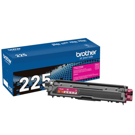 Brother TN225M Original Magenta Toner Cartridge, High Yield