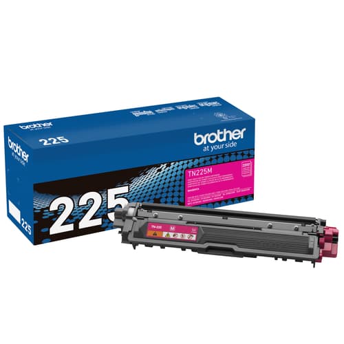 Brother TN225M Original Magenta Toner Cartridge, High Yield