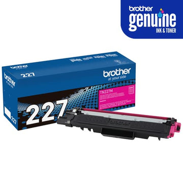 Brother TN227M Original Magenta Toner Cartridge, High Yield