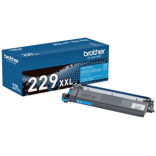Brother TN229XXLC Original Cyan Toner Cartridge, Super High Yield