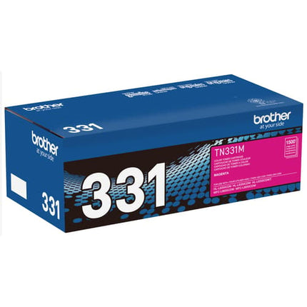 Brother TN331M Original Magenta Toner Cartridge, Standard Yield