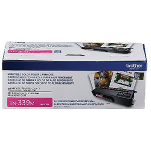 Brother TN339M Original Magenta Toner Cartridge, Extra High Yield