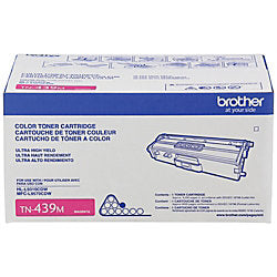 Brother TN439M Original Magenta Toner Cartridge, Ultra High Yield