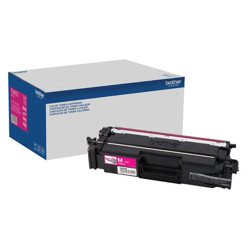 Brother TN810M Original Magenta Toner Cartridge, Standard Yield