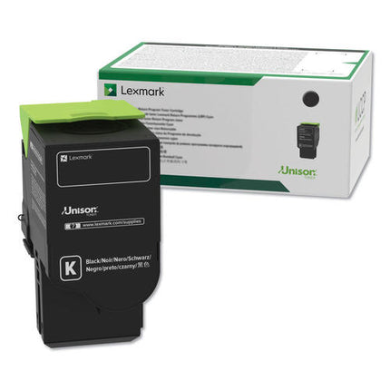 Lexmark C231HK0 Original Black High Yield Return Program Toner Cartridge C2325/C2425/C2535/MC232
