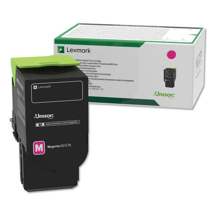 Lexmark C231HM0 Original Magenta High Yield Return Program Toner Cartridge C2325/C2425/C2535/MC2