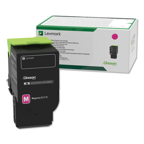 Lexmark C231HM0 Original Magenta High Yield Return Program Toner Cartridge C2325/C2425/C2535/MC2