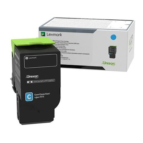 Lexmark C241XC0 Original Cyan Extra High Yield Return Program Toner Cartridge C2425/C2535/MC2425