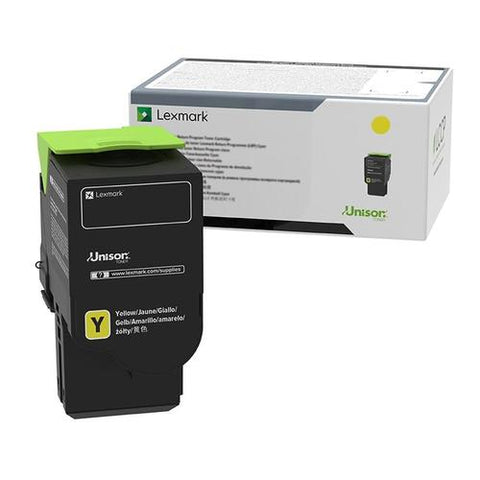 Lexmark C241XY0 Original Yellow Extra High Yield Return Program Toner Cartridge C2425/C2535/MC24