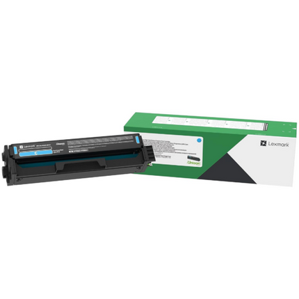 Lexmark C3210C0 Original Cyan Return Program Toner Cartridge