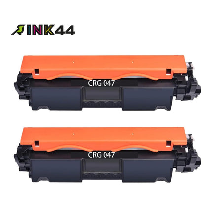 Canon 047 Compatible Black Toner Cartridge, 2164C001AA, 2 Pack