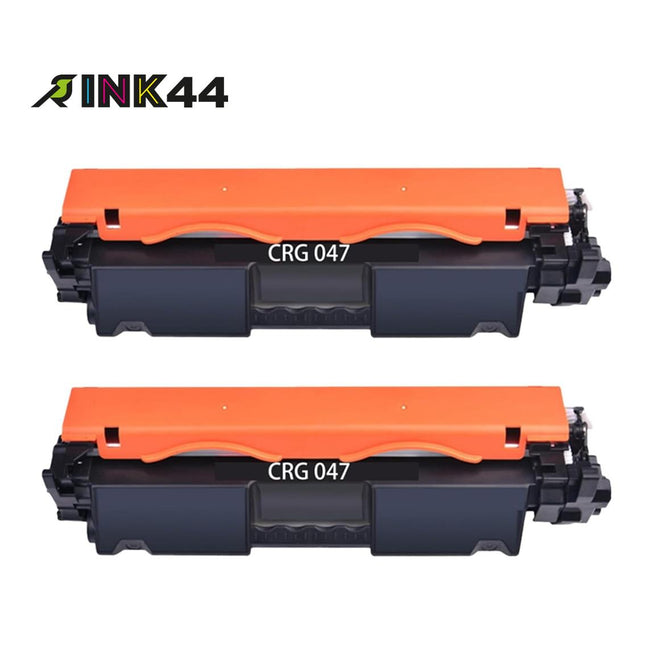 Canon 047 Compatible Black Toner Cartridge, 2164C001AA, 2 Pack