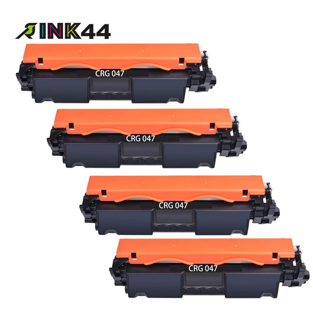 Canon 047 Compatible Black Toner Cartridge, 2164C001AA, 4 Pack