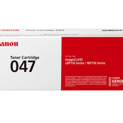 Canon 047 Original Black Toner Cartridge, 2164C001AA