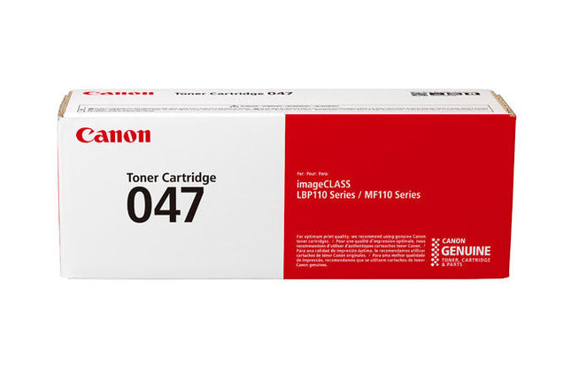 Canon 047 Original Black Toner Cartridge, 2164C001AA