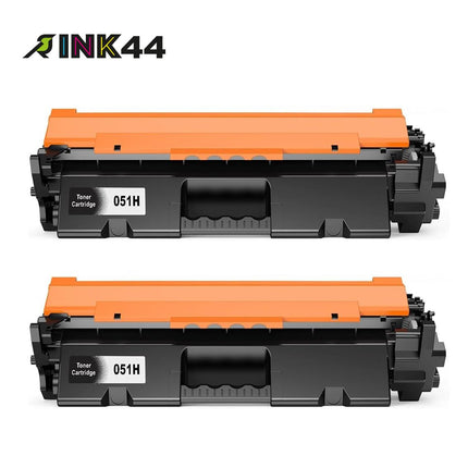 Canon 051H Compatible Black Toner Cartridge, 2169C001, High Yield, 2 Pack