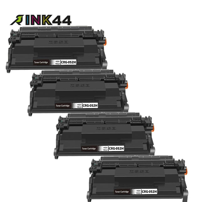 Canon 052H Compatible Black Toner Cartridge, 2200C001, High Yield, 4 Pack