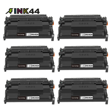 Canon 052H Compatible Black Toner Cartridge, 2200C001, High Yield, 6 Pack