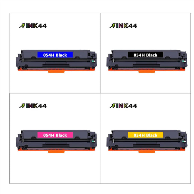 Canon 054H Compatible Toner Cartridge, BK.C.Y.M Multi Pack