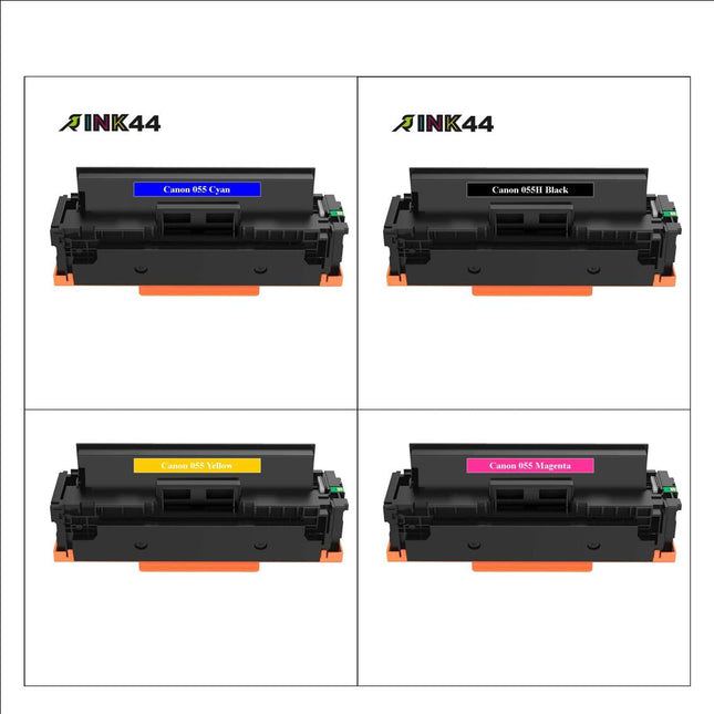 Canon 055H Compatible Toner Cartridge, BK.C.Y.M Multi Pack