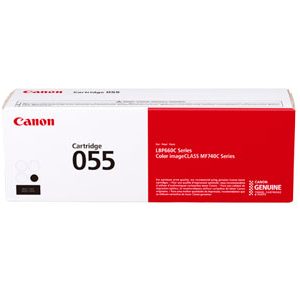 Canon 055 Original Black Toner Cartridge, 3016C001