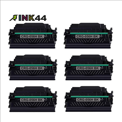 Canon 056H Compatible Black Toner Cartridge, 3008C001, High Yield, 6 Pack