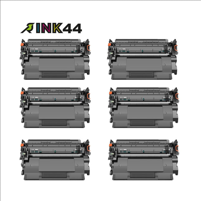 Canon 056 Compatible Black Toner Cartridge, 3007C001 6 Pack