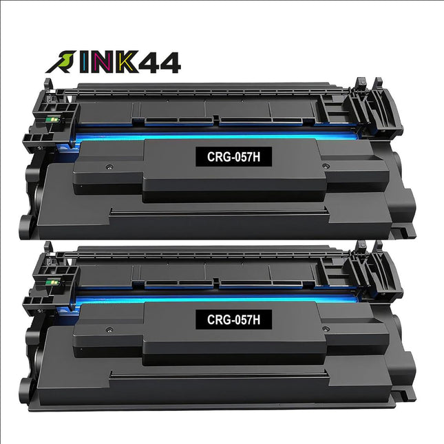 Canon 057H Compatible Black Toner Cartridge, 3010C001, High Yield, 2 Pack