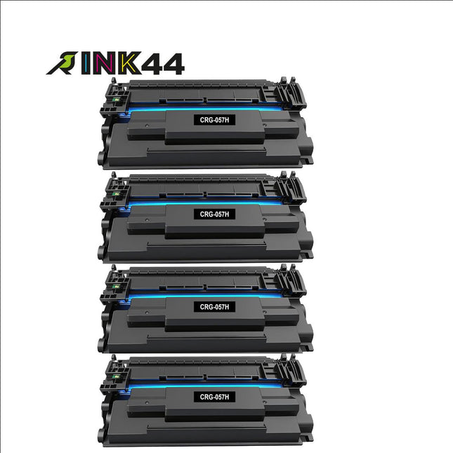 Canon 057H Compatible Black Toner Cartridge, 3010C001, High Yield, 4 Pack