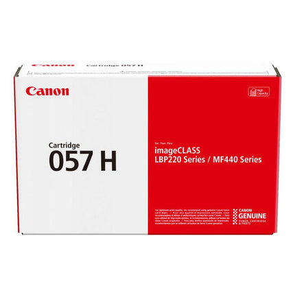 Canon 057H Original Black Toner Cartridge, 3010C001