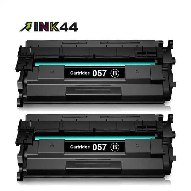 Canon 057 Compatible Black Toner Cartridge, 3009C001, 2 Pack