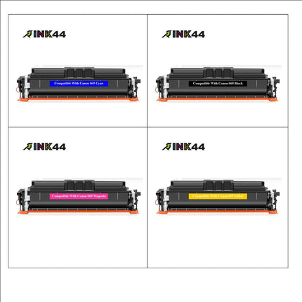 Canon 069 Compatible Toner Cartridge Combo, BK.C.Y.M