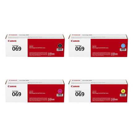 Canon 069 Original Toner Cartridge Combo, BK.C.Y.M