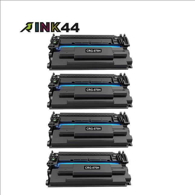 Canon 070H Compatible Black Toner Cartridge, 5650C001, High Yield, 4 Pack