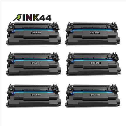 Canon 070H Compatible Black Toner Cartridge, 5650C001, High Yield, 6 Pack